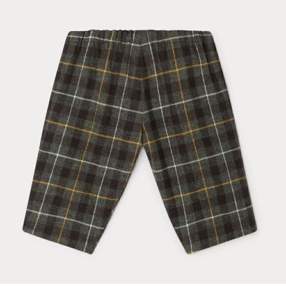 Bonpoint Dandy Green Plaid Pants, New NWT, Checkered, 18 mo - Picture 3 of 5